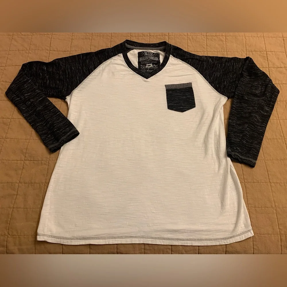 Baseball Style Long Sleeve Shirt
